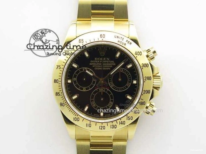 A7750 Dial 116523 Edition Bracelet Black Best On JF Daytona YG YG 0513